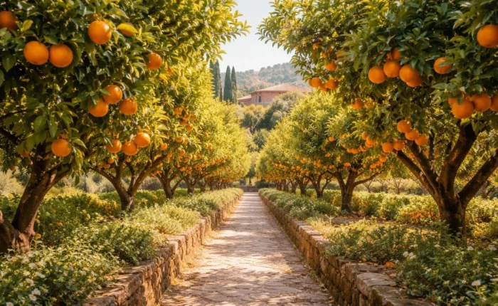 Περιπατητική ξενάγηση στον Κάμπο της Χίου.